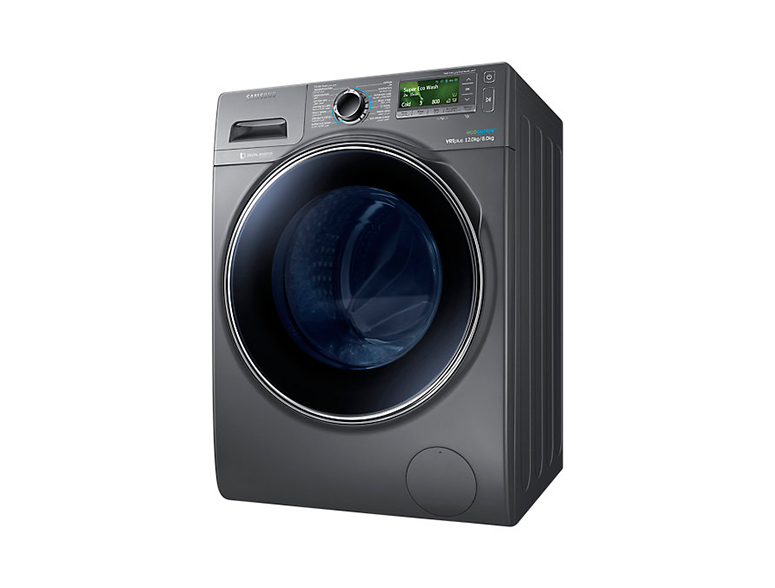 Samsung CTC Washer dryer, Eco bubble,12 Kg Silver (WD12J8420GX/SG)