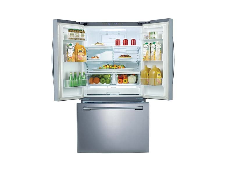Samsung CTC French Door, Twist Ice Maker, Twin Cooling, EZ Clean